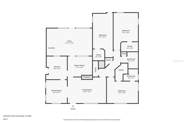 1423 NW 11TH ROAD, Gainesville, FL 32605