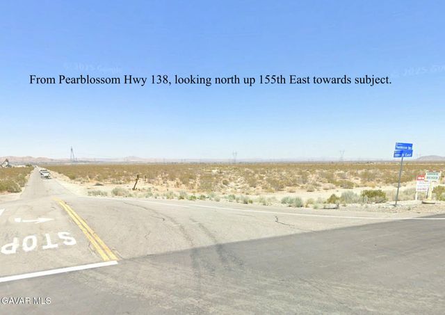 155th East & Ave U Street, Llano, CA 93544