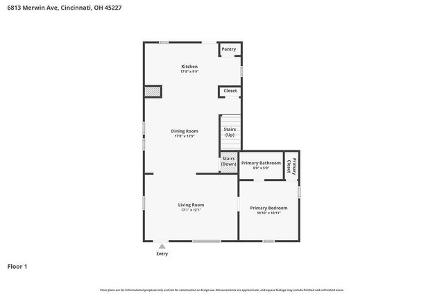 6813 Merwin Avenue, Cincinnati, OH 45227