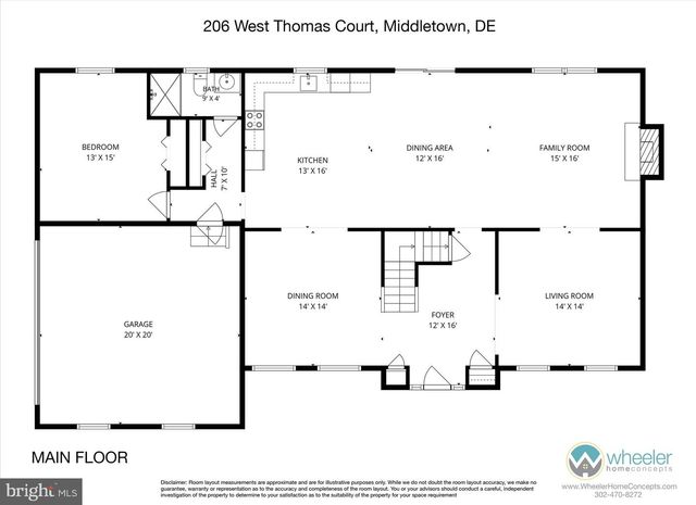 206 W THOMAS CT, Middletown, DE 19709