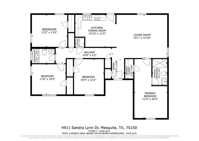 4911 Sandra Lynn Drive, Mesquite, TX 75150
