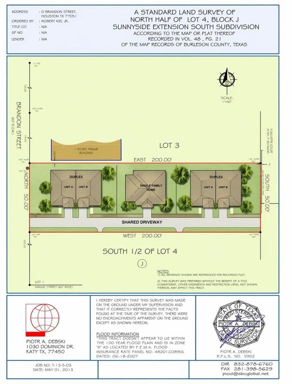 0 Brandon Street, Houston, TX 77051