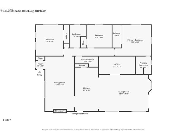 4033 HANNA St, Roseburg, OR 97471