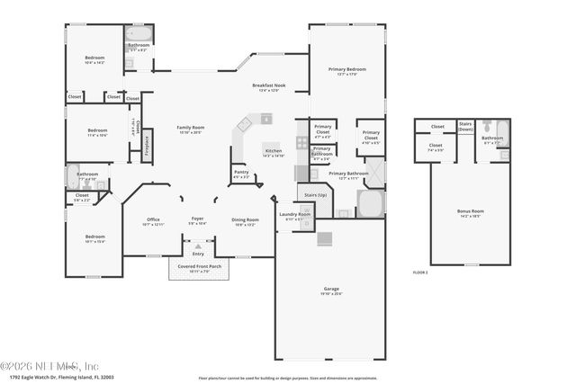 1792 EAGLE WATCH Drive, Fleming Island, FL 32003