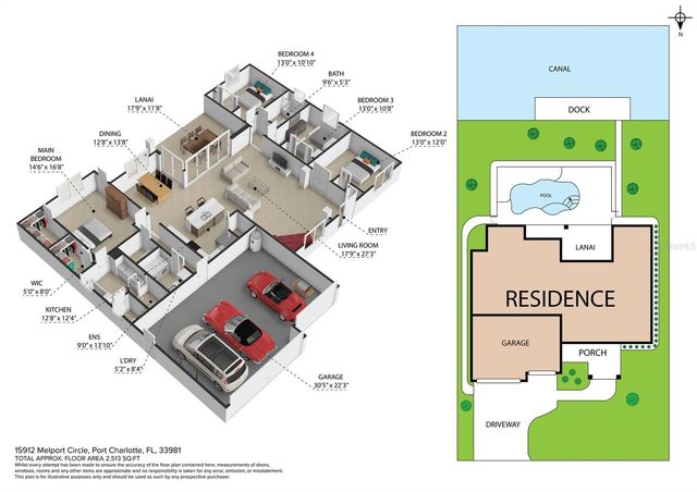 15912 MELPORT CIRCLE, Port Charlotte, FL 33981