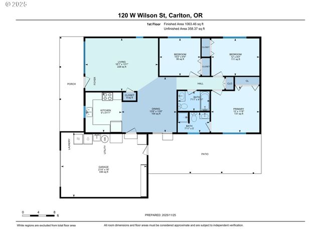 120 W Wilson, Carlton, OR 97111