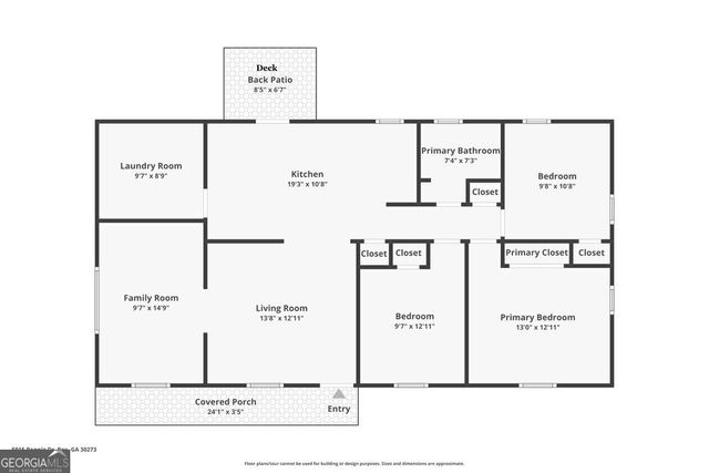 5915 Ronnie Drive, Rex, GA 30273