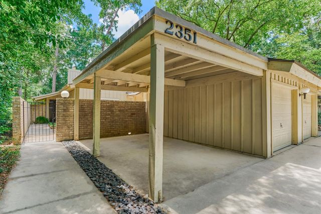 2351 W Settlers Way, Spring, TX 77380