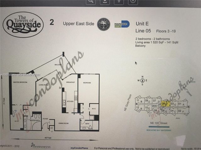 2000 Towerside Ter 1905, Miami, FL 33138