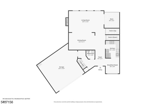 39 Cedarwood Ter., Woodland Park, NJ 07424