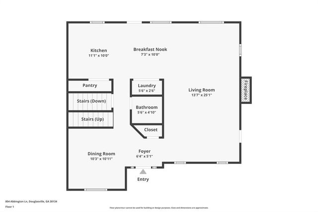 804 Abbington Lane, Douglasville, GA 30134