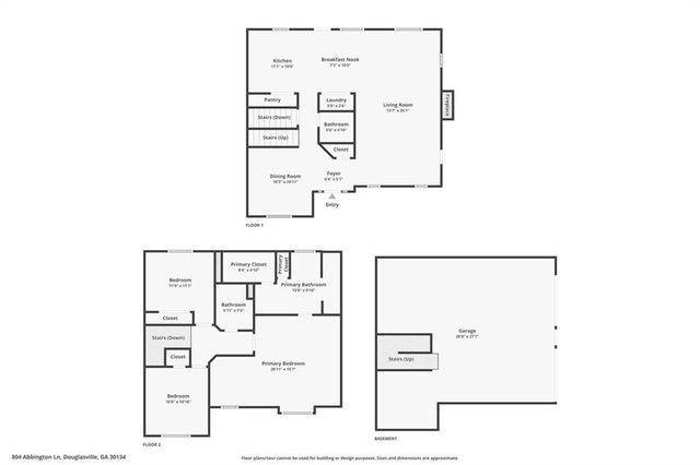 804 Abbington Lane, Douglasville, GA 30134