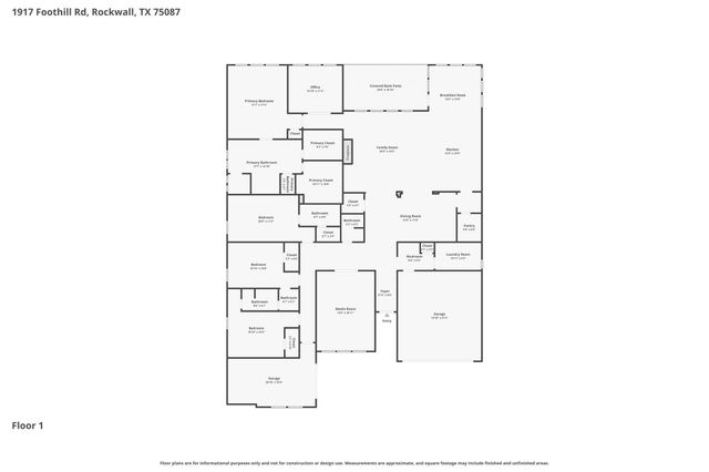 1917 Foothill Road, Rockwall, TX 75087