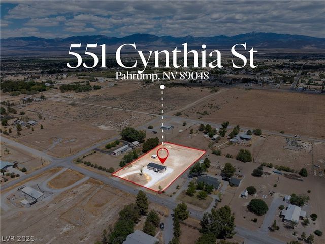 551 Cynthia Street, Pahrump, NV 89048