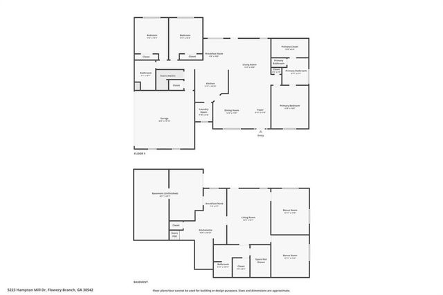 5223 HAMPTON MILL DRIVE, Flowery Branch, GA 30542