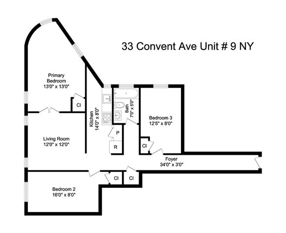 33 Convent Avenue 9, New York (manhattan), NY 10027