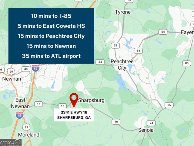 3341 E Hwy 16, Sharpsburg, GA 30277