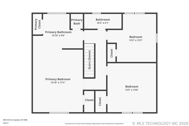 809 S Park Street, Sapulpa, OK 74066
