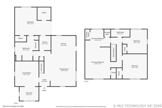 809 S Park Street, Sapulpa, OK 74066