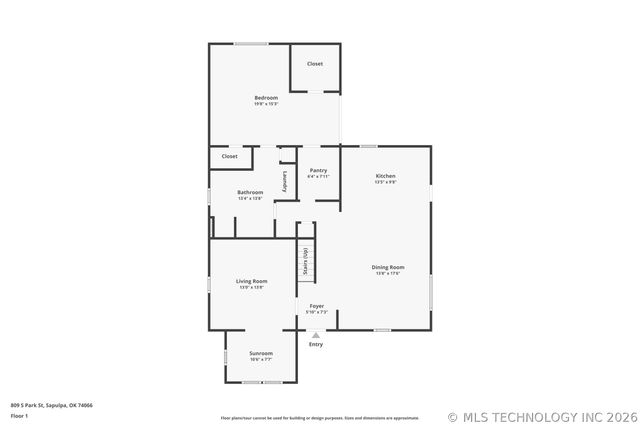 809 S Park Street, Sapulpa, OK 74066