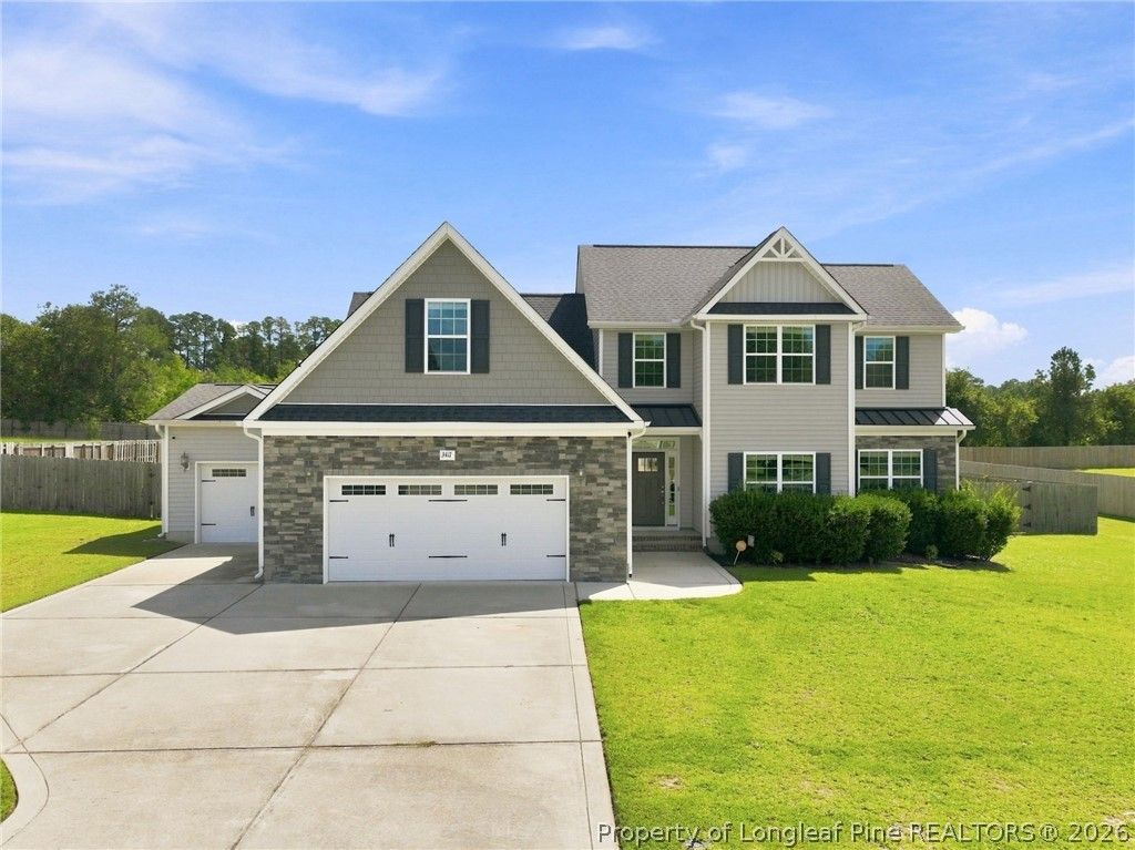 3417 Burberry Drive, Fayetteville, NC 28306 — exterior