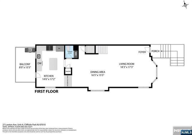 27 Lawton Avenue C0027, Cliffside Park, NJ 07010