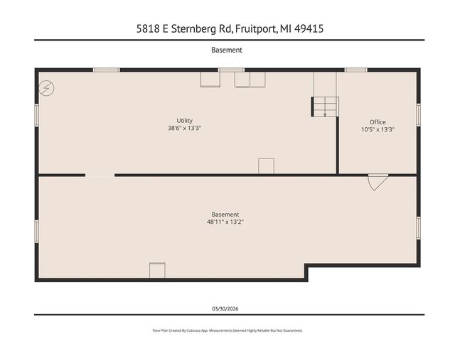 5818 E Sternberg Road, Fruitport, MI 49415