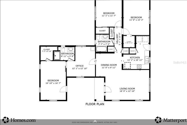 9705 N CORTLANDT DRIVE, Citrus Springs, FL 34434