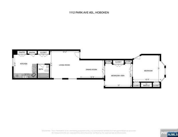 1112 Park Avenue 2L, Hoboken, NJ 07030