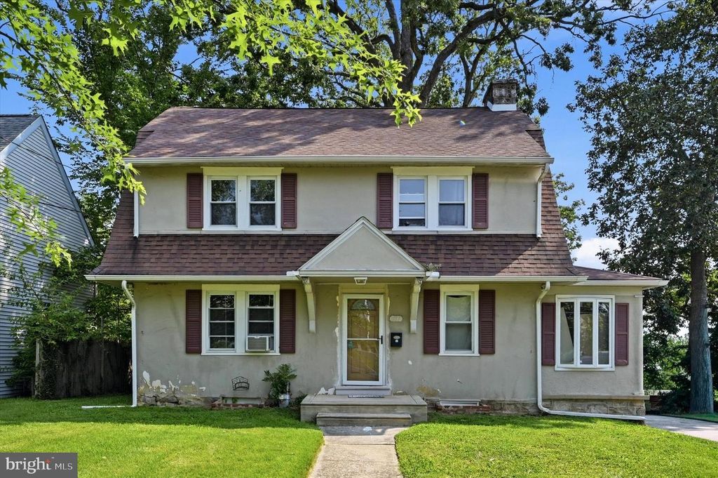 317 WINDERMERE AVE, LANSDOWNE, PA 19050 — exterior