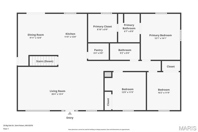 25 Big Oak Drive, Unincorporated, MO 63376