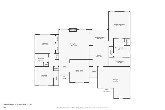 8344 Shenandoah Drive, Tallahassee, FL 32317