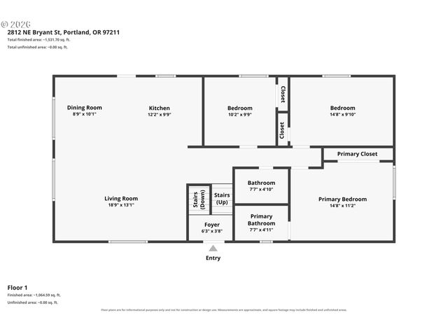 2812 Ne BRYANT St, Portland, OR 97211