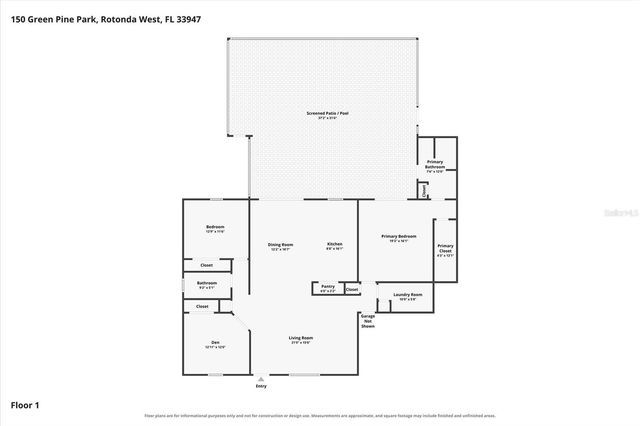 150 GREEN PINE PARK, Rotonda West, FL 33947