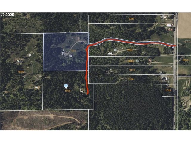 1890 UPPER CAMAS Rd, Camas Valley, OR 97416