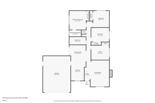 2747 Donovan Avenue, Santa Clara, CA 95051