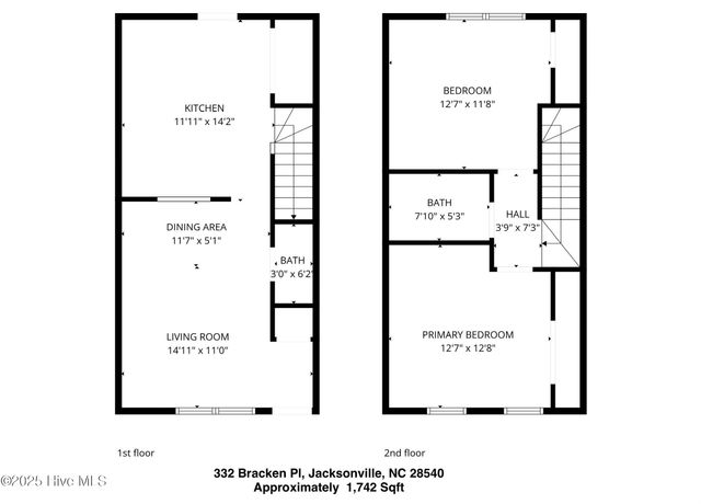 332 Bracken Place, Jacksonville, NC 28540