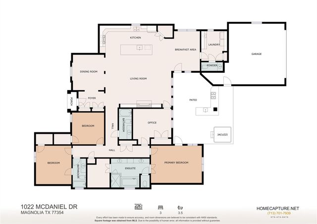 1022 Mcdaniel Drive, Magnolia, TX 77354