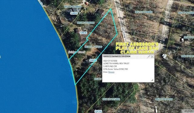 S4815 ND Circle, Augusta, WI 54722