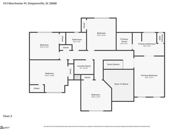 513 Worchester Place, Simpsonville, SC 29680