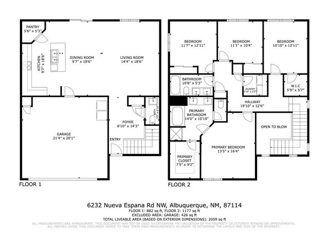 6232 Nueva Espana Road NW, Albuquerque, NM 87114