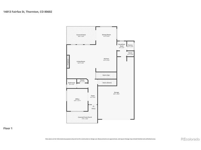 14813 Fairfax St, Thornton, CO 80602
