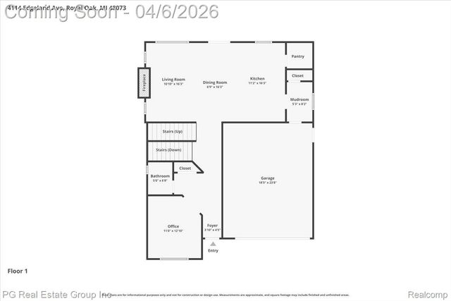 4114 Edgeland Avenue, Royal Oak, MI 48073