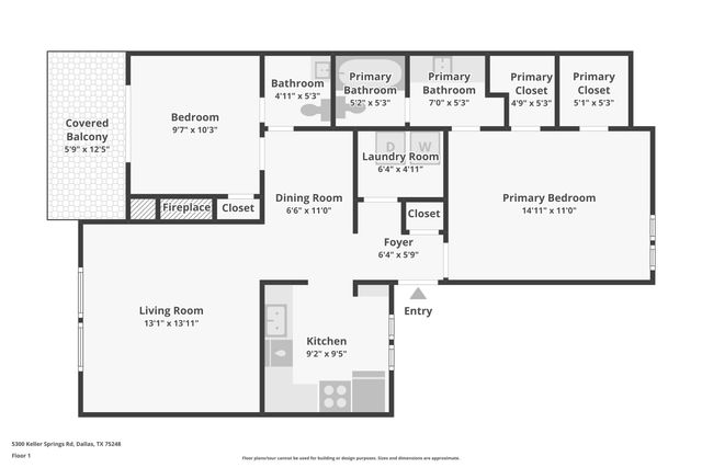 5300 Keller Springs Road 2055, Dallas, TX 75248