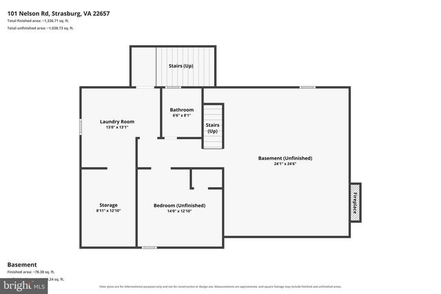 101 NELSON RD, Strasburg, VA 22657