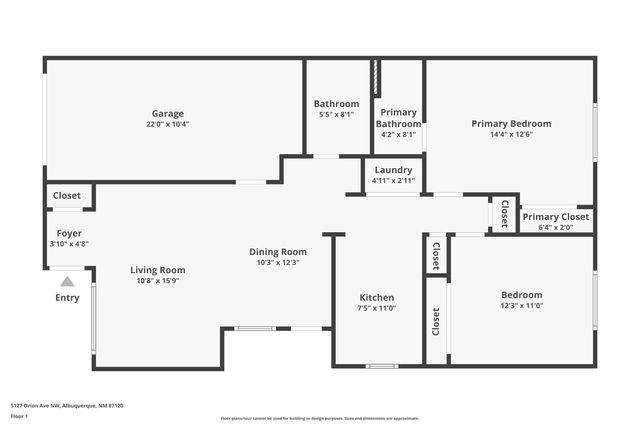 5127 Orion Avenue NW, Albuquerque, NM 87120