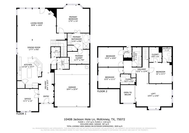 10408 Jackson Hole Lane, Mckinney, TX 75072