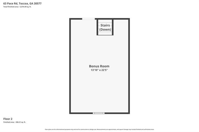 63 Pace Road, Toccoa, GA 30577