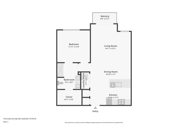 1118 Litton Ave Apt 305, Nashville, TN 37216