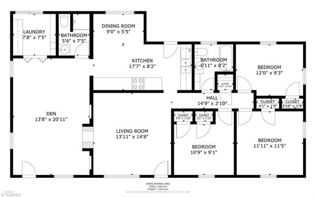 1106 Walnut Street, Reidsville, NC 27320